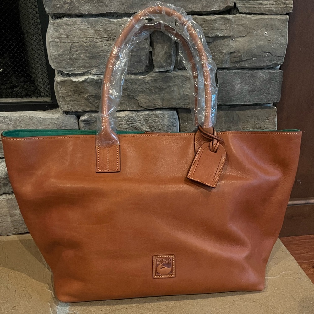 Dooney & Bourke Tan Leather Tote